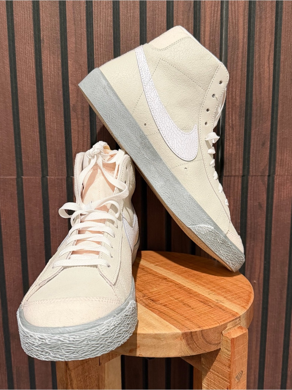 Nike Blazer Mid ’77 Vintage Sneakers White Sail Men’s 11.5 Women’s 13 NWOT